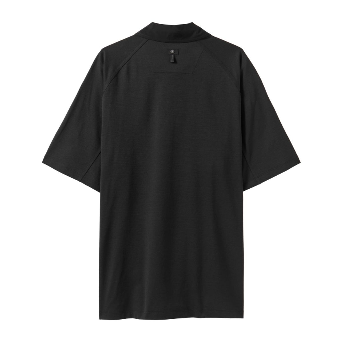 브롬톤 런던(BROMPTON LONDON) ECOMADE COLLAR T-SHIRTS - BLACK (P242UPL123)