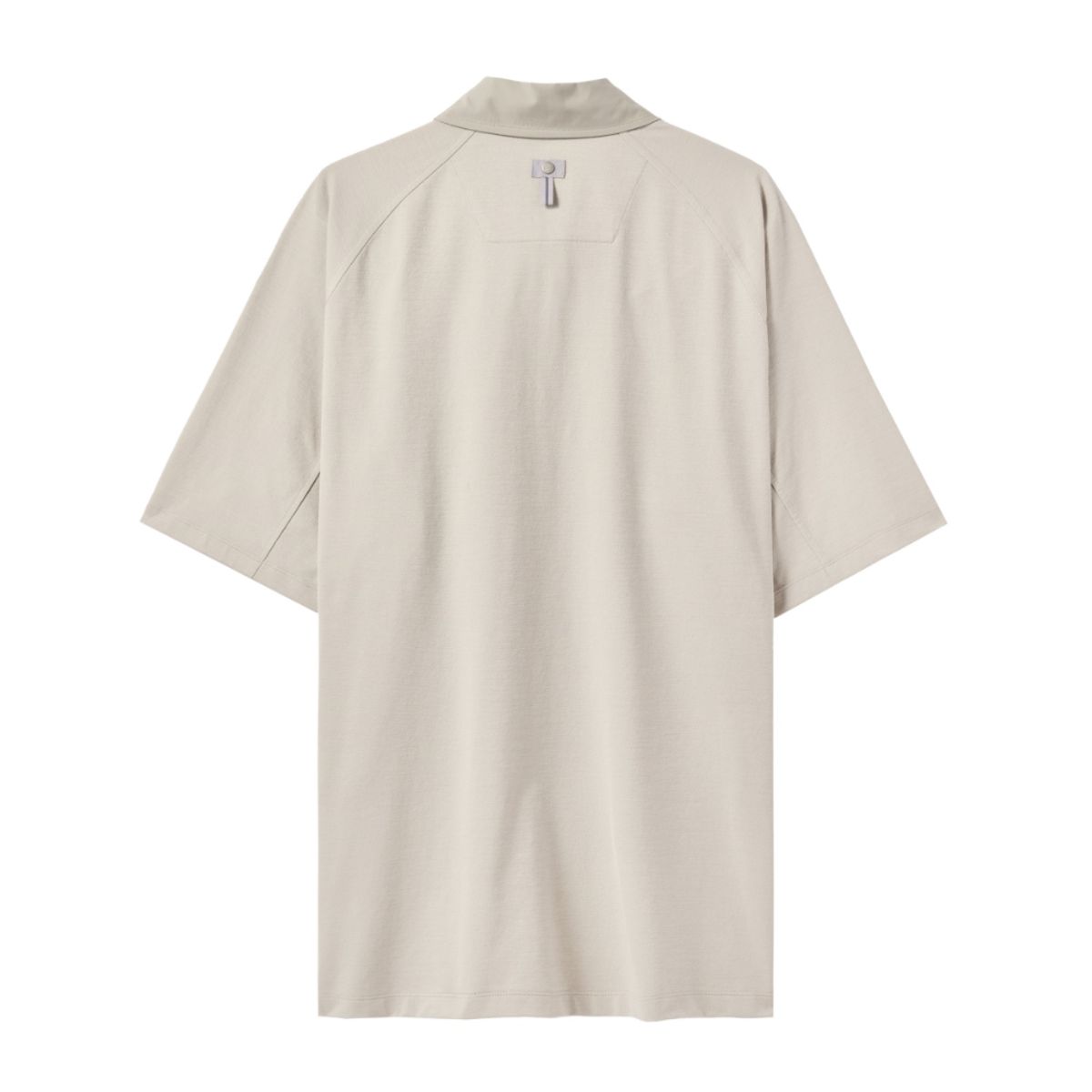 브롬톤 런던(BROMPTON LONDON) ECOMADE COLLAR T-SHIRTS - IVORY (P242UPL123)