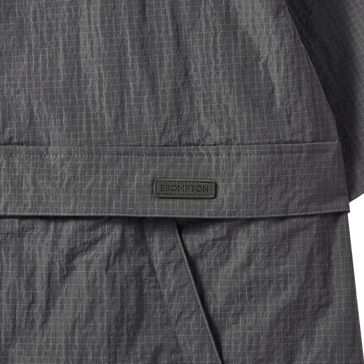 브롬톤 런던(BROMPTON LONDON) RIPSTOP HALF SLEEVE ANORAK - KHAKI (P242UAN431)