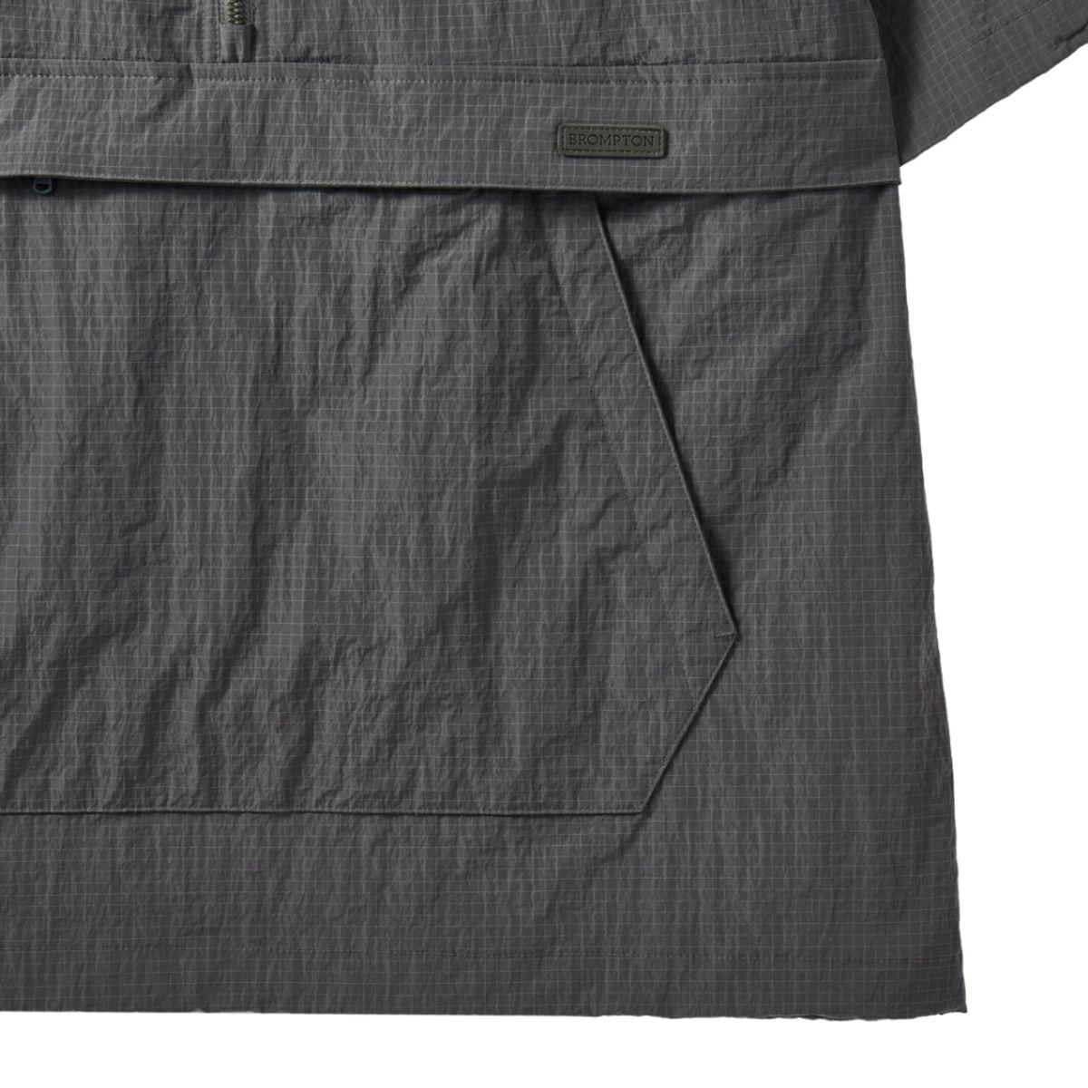 브롬톤 런던(BROMPTON LONDON) RIPSTOP HALF SLEEVE ANORAK - KHAKI (P242UAN431)