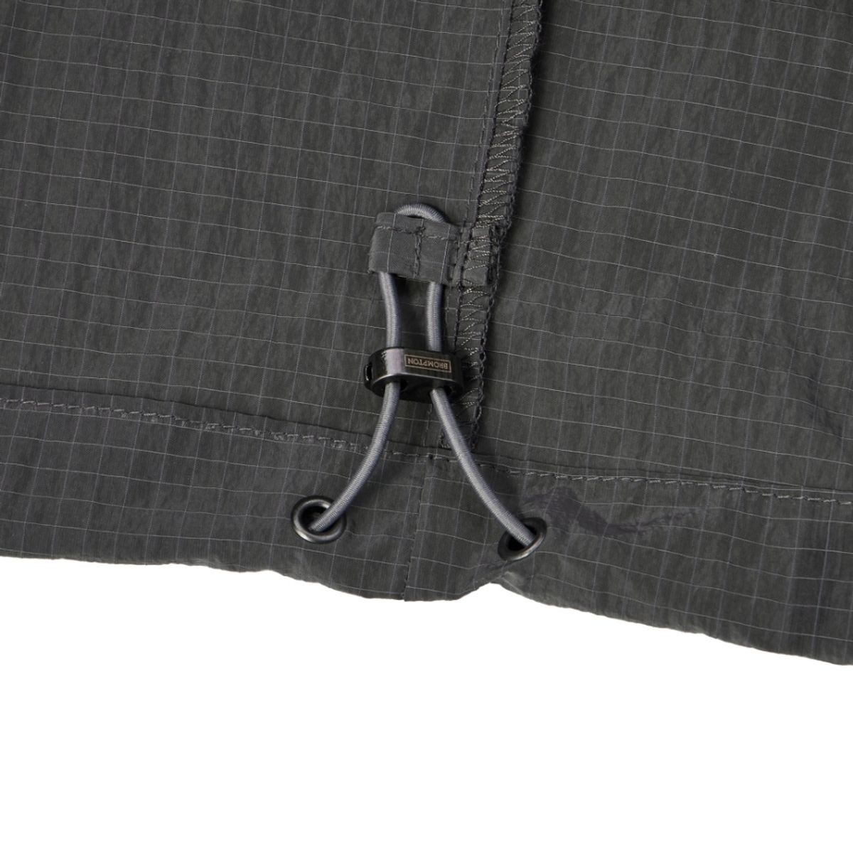 브롬톤 런던(BROMPTON LONDON) RIPSTOP HALF SLEEVE ANORAK - KHAKI (P242UAN431)