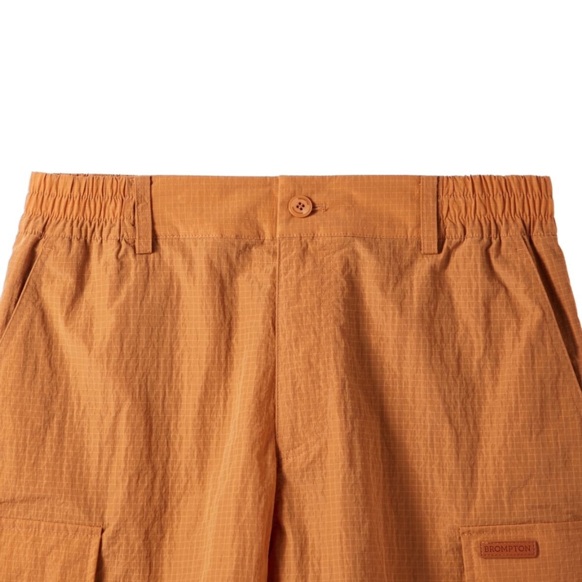 브롬톤 런던(BROMPTON LONDON) RIPSTOP CARGO SHORTS - ORANGE (P242UHP431)