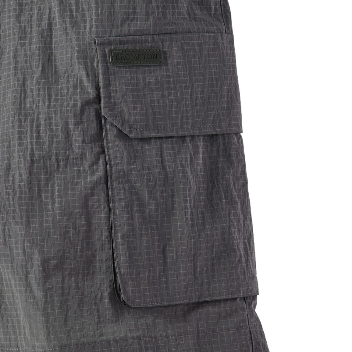 브롬톤 런던(BROMPTON LONDON) RIPSTOP CARGO SHORTS - KHAKI (P242UHP431)