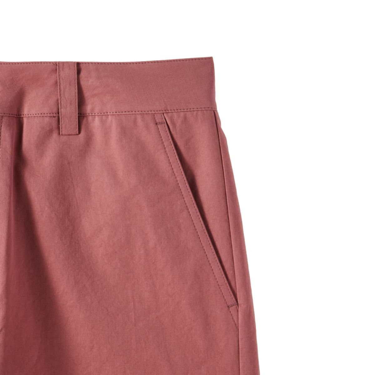브롬톤 런던(BROMPTON LONDON) COTTON BASIC SHORTS - BRICK (P242UHP421)