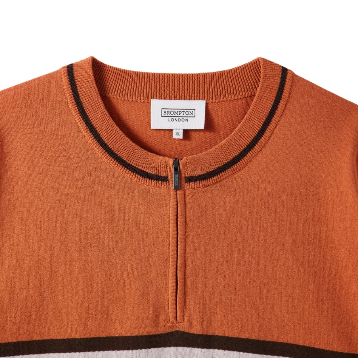 브롬톤 런던(BROMPTON LONDON) CYCLING KNIT - ORANGE (P242MKT516)