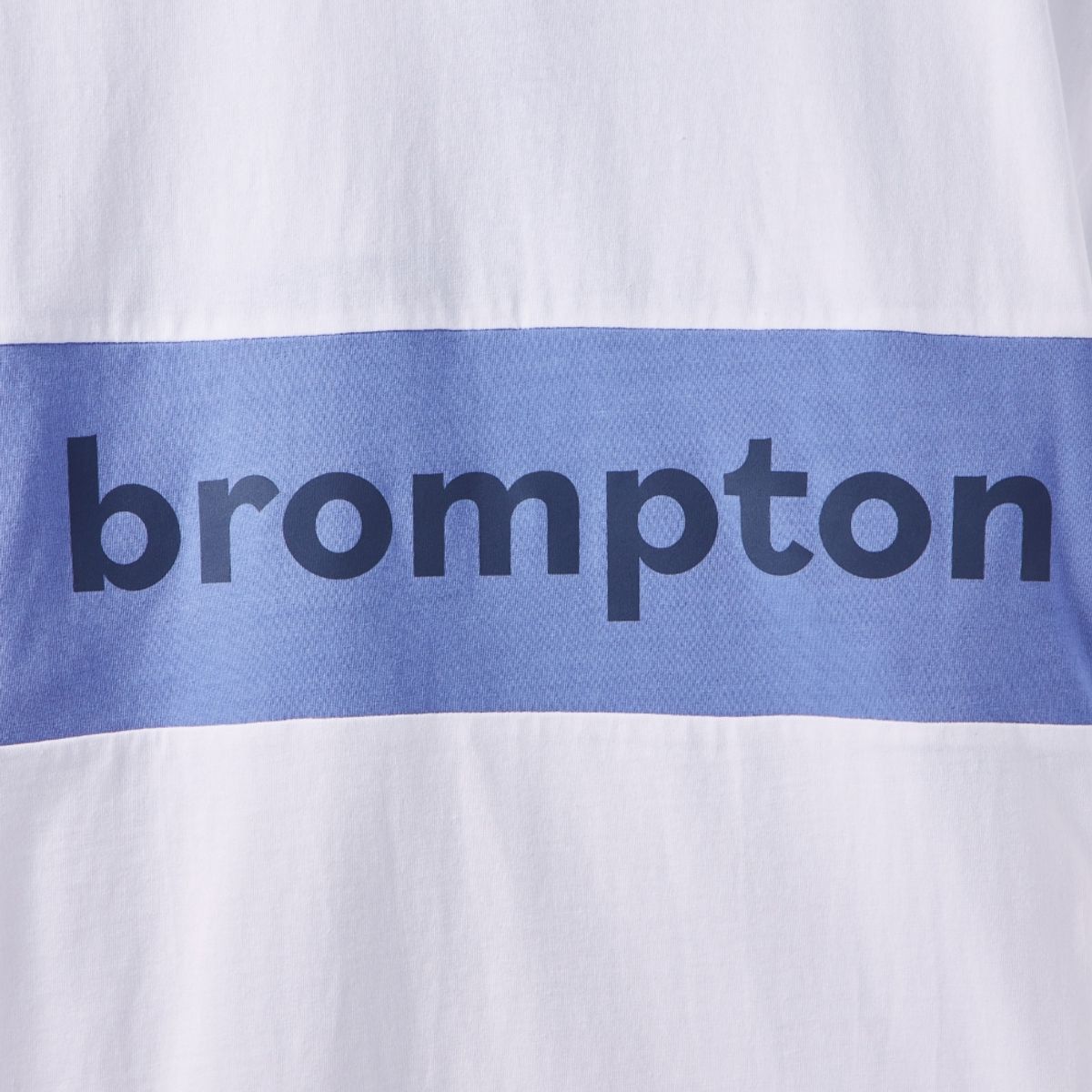 브롬톤 런던(BROMPTON LONDON) VINTAGE CYCLE COLLAR JERSEY - WHITE (P242MPL511)
