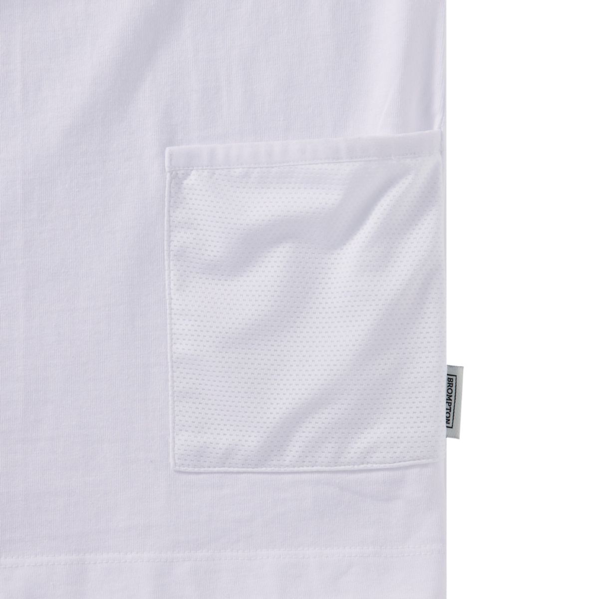 브롬톤 런던(BROMPTON LONDON) VINTAGE CYCLE COLLAR JERSEY - WHITE (P242MPL511)
