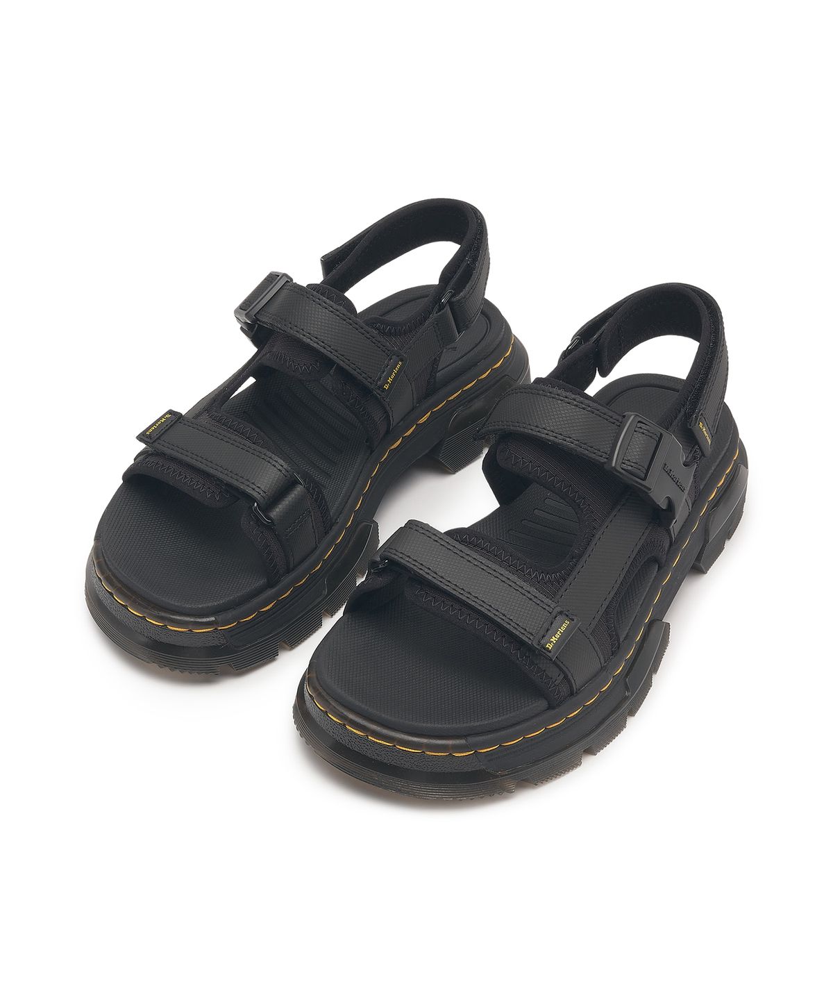 닥터마틴(DR.MARTENS) 폴스터 폴리 립스탑 샌들 - 블랙 / 31560001