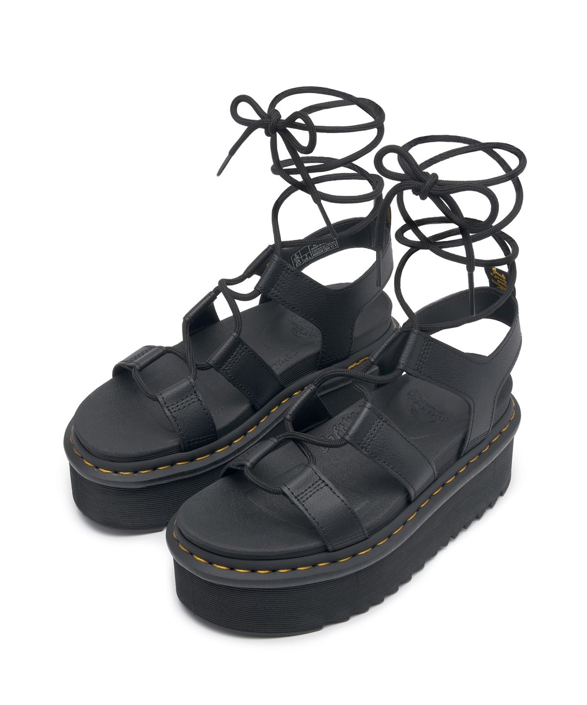 닥터마틴(DR.MARTENS) 나틸라 XL 블랙 아테나 - 블랙 / 31538001