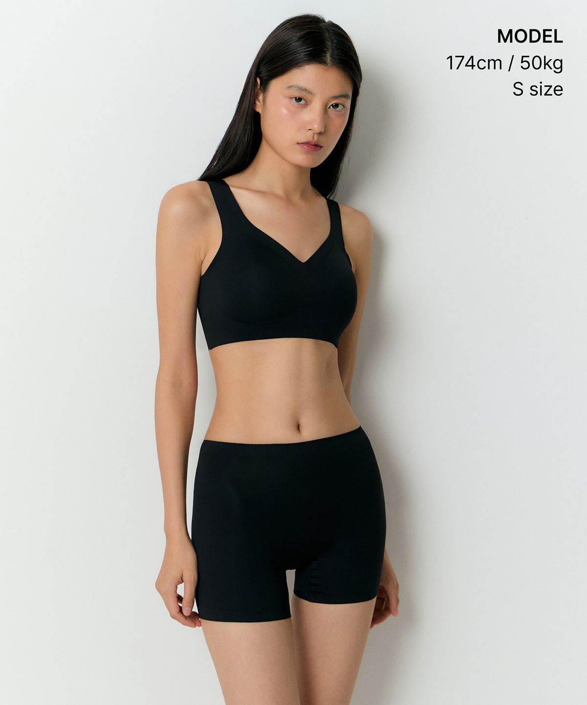 무신사 스탠다드 우먼(MUSINSA STANDARD WOMAN) 우먼즈 컴포트 심리스 브라 [블랙]