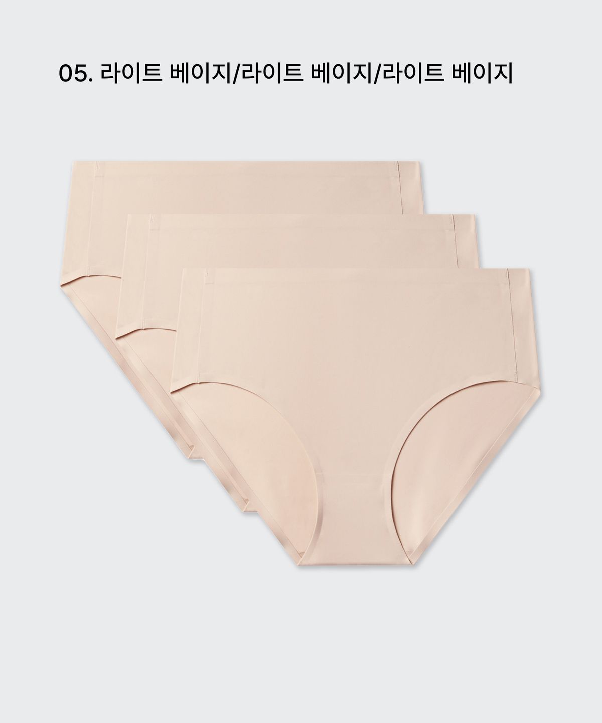 무신사 스탠다드 우먼(MUSINSA STANDARD WOMAN) 우먼즈 심리스 하이라이즈 팬티 3팩