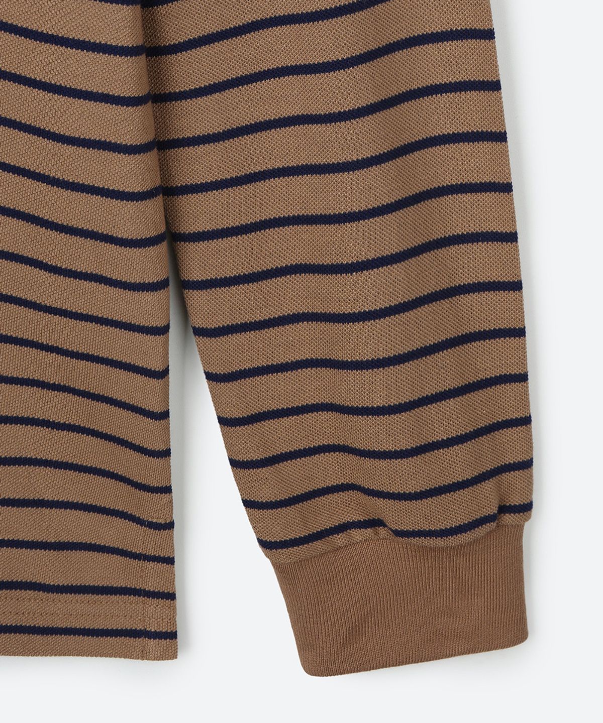문선 아카이브(MOONSUN ARCHIVE) 01 M.C UNISEX, Stripe PK Shirt / Beige
