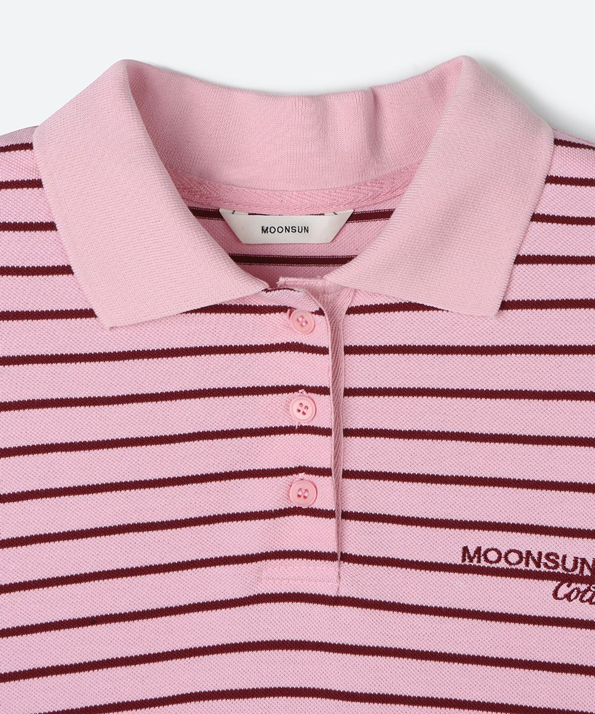 문선 아카이브(MOONSUN ARCHIVE) MJ S2 01 M.C UNISEX, Stripe PK Shirt / Pink