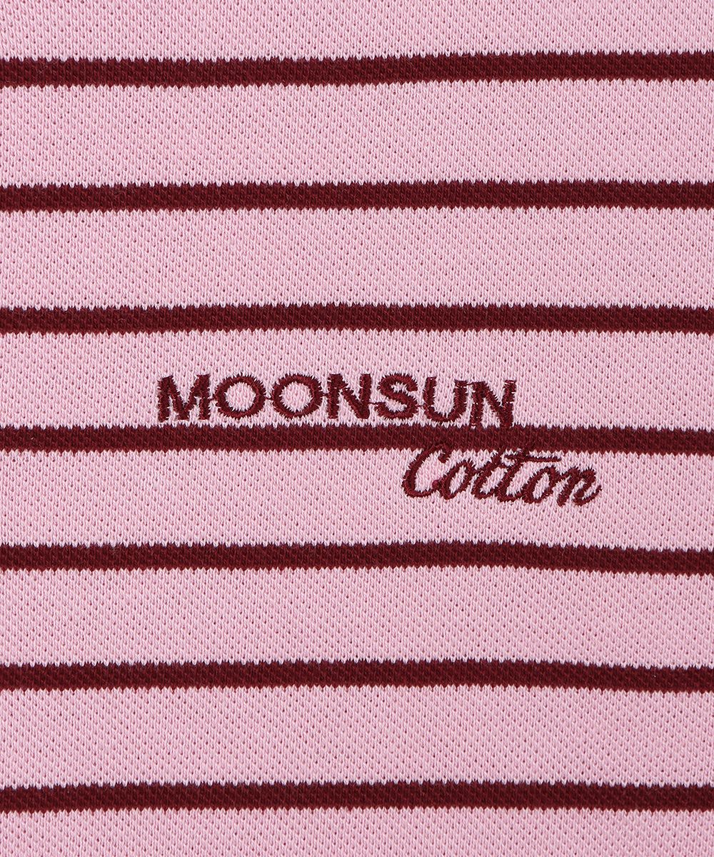 MUSINSA | MOONSUN MJ S2 01 M.C UNISEX, Stripe PK Shirt / Pink