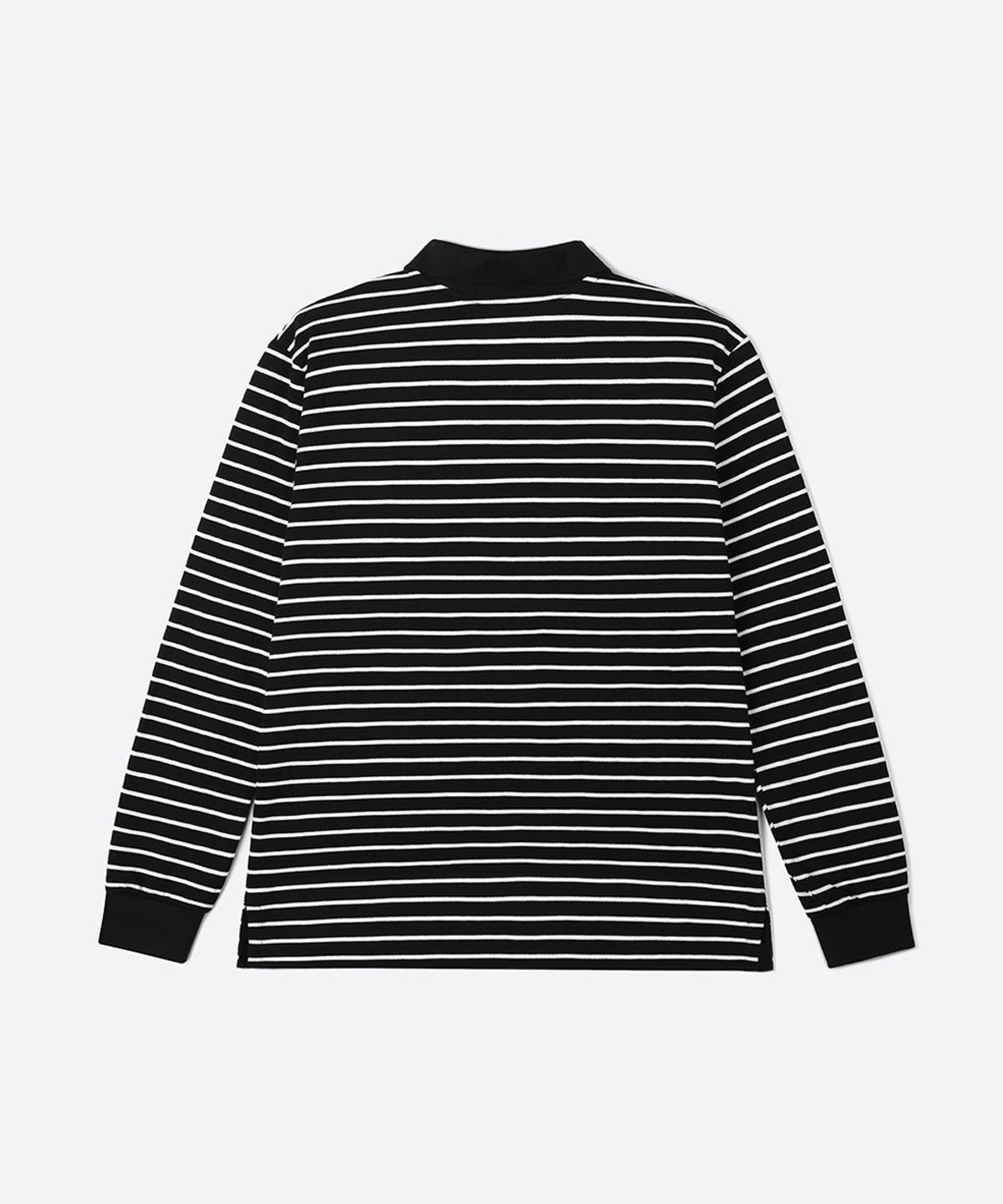 문선 아카이브(MOONSUN ARCHIVE) 01 M.C UNISEX, Stripe PK Shirt / Black