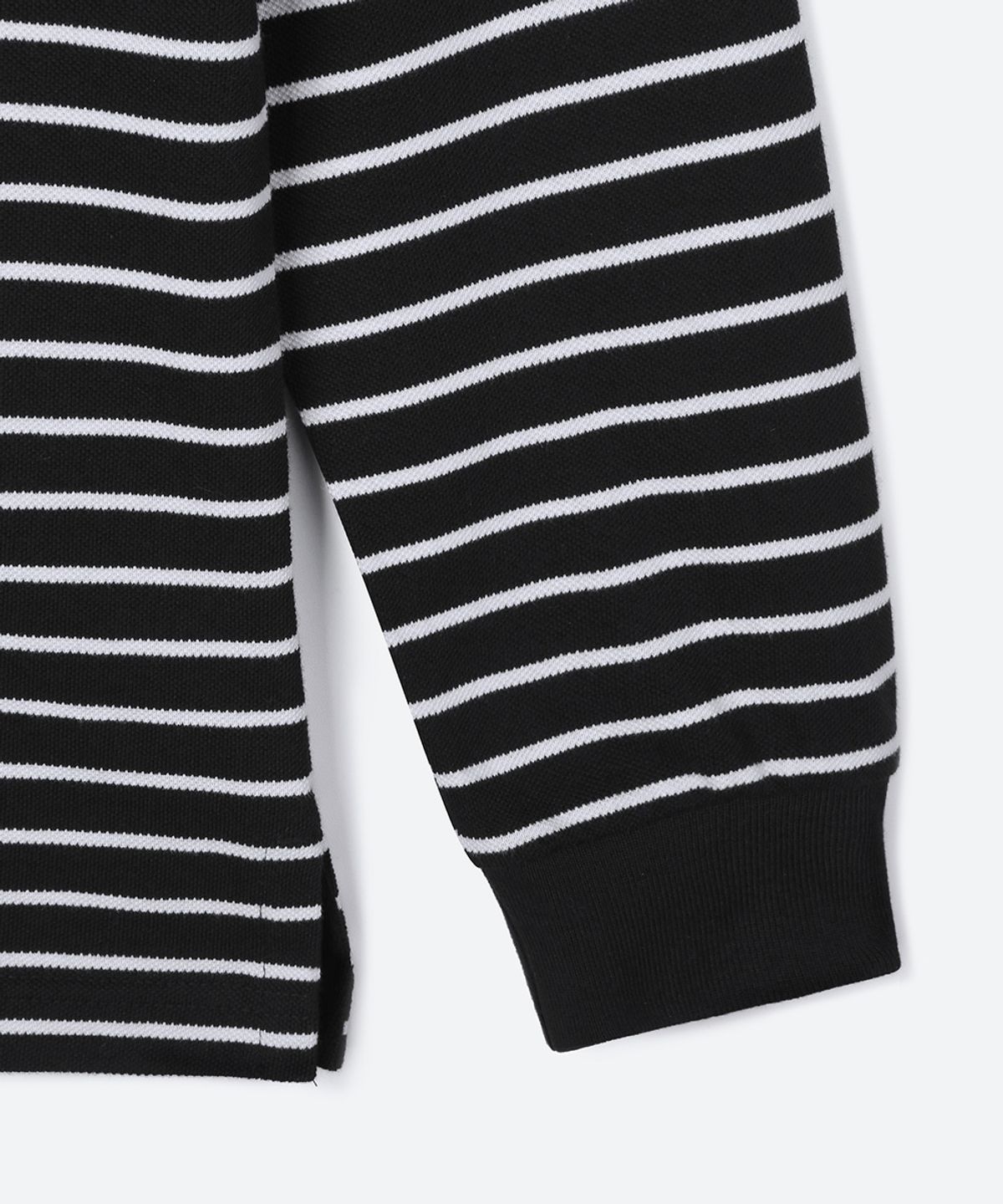 문선 아카이브(MOONSUN ARCHIVE) 01 M.C UNISEX, Stripe PK Shirt / Black