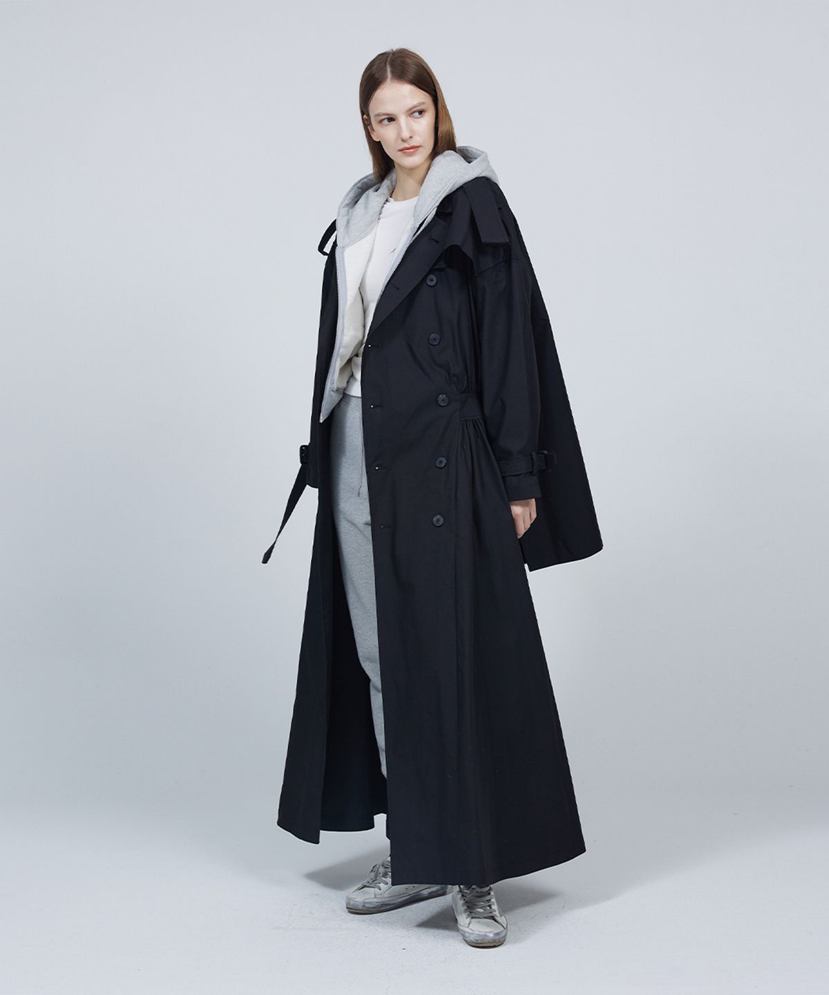 므아므(MMAM) Signature double button trench coat