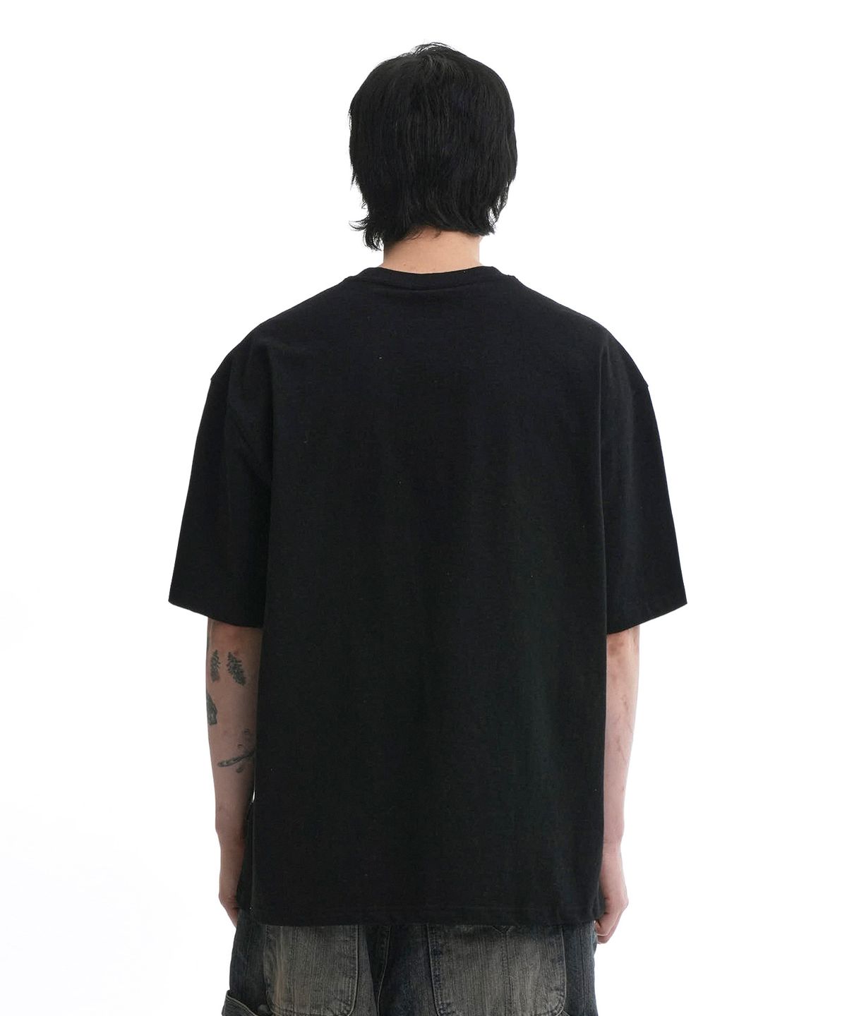 오픈야드(오와이)(OPENYARD(OY)) BOX STAMP T-BLACK