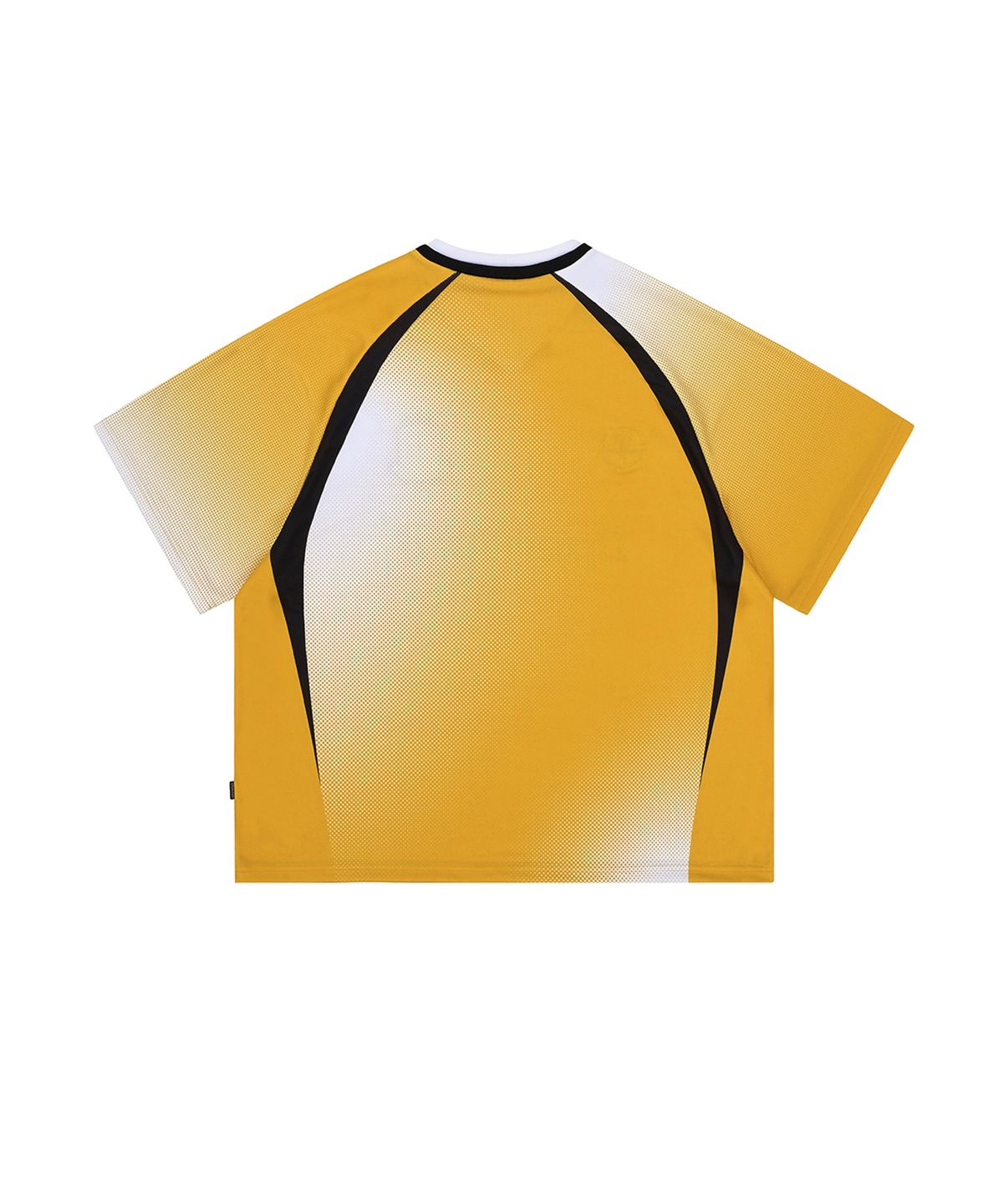 오픈야드(오와이)(OPENYARD(OY)) HALFTONE SPORTS JERSEY T-YELLOW
