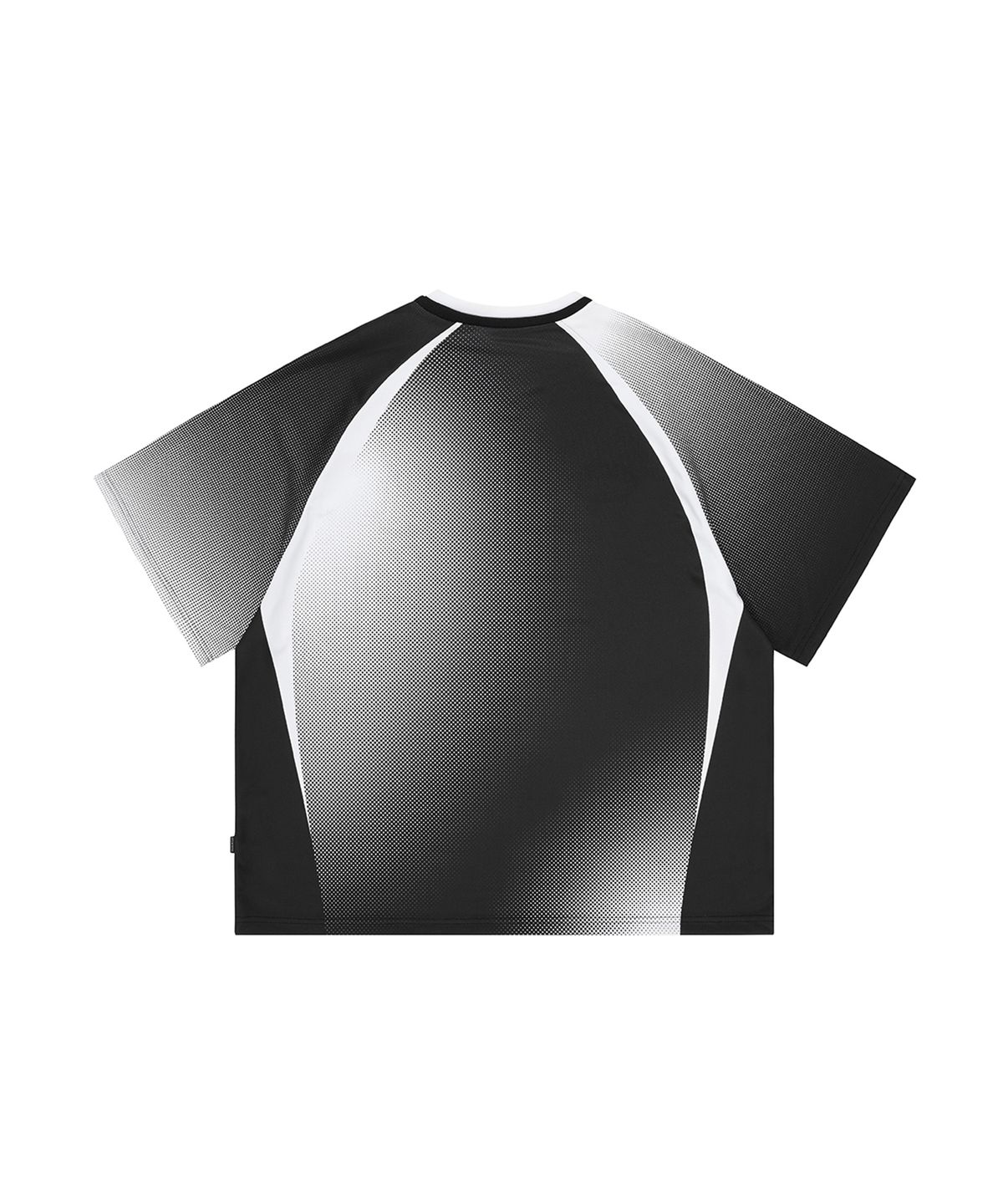 오픈야드(오와이)(OPENYARD(OY)) HALFTONE SPORTS JERSEY T-BLACK