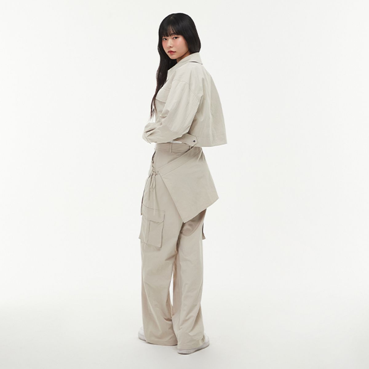 랩(LAP) (SET-하의) 랩스커트 카고와이드팬츠 AQ1WP268