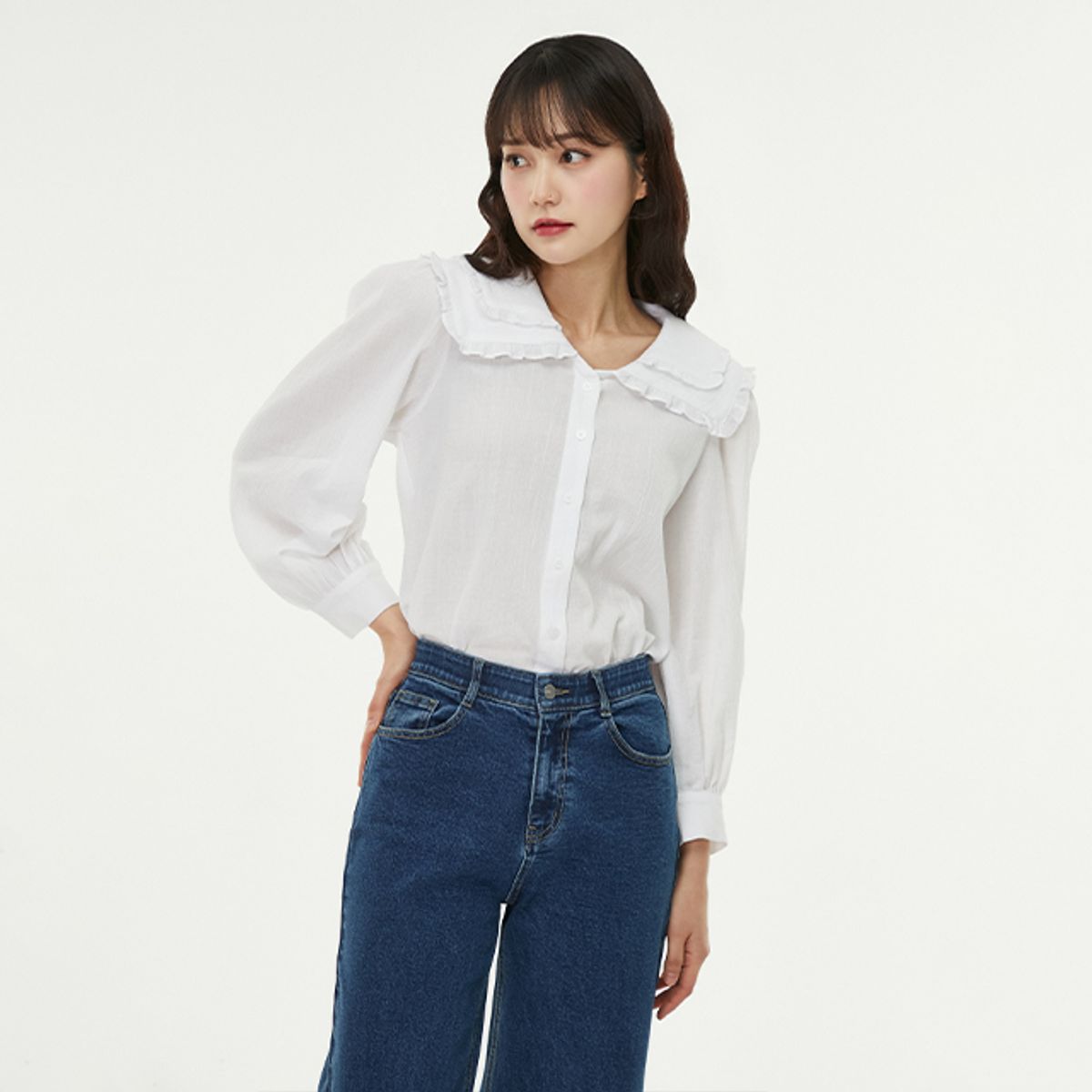 랩(LAP) 요루프릴셔츠 AQ1WB262