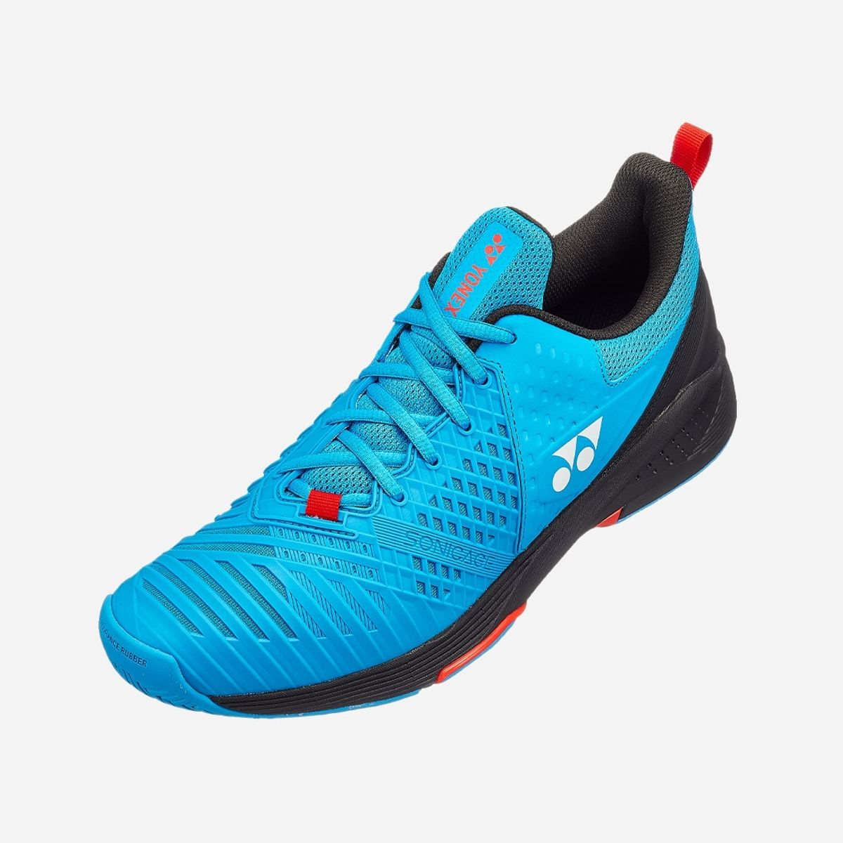 요넥스(YONEX) SHT-S3WACEX (SONICAGE 3 AC WIDE/2023) 소니케이지 3 테니스화 올 코트 블루/스모크 블루/화이트