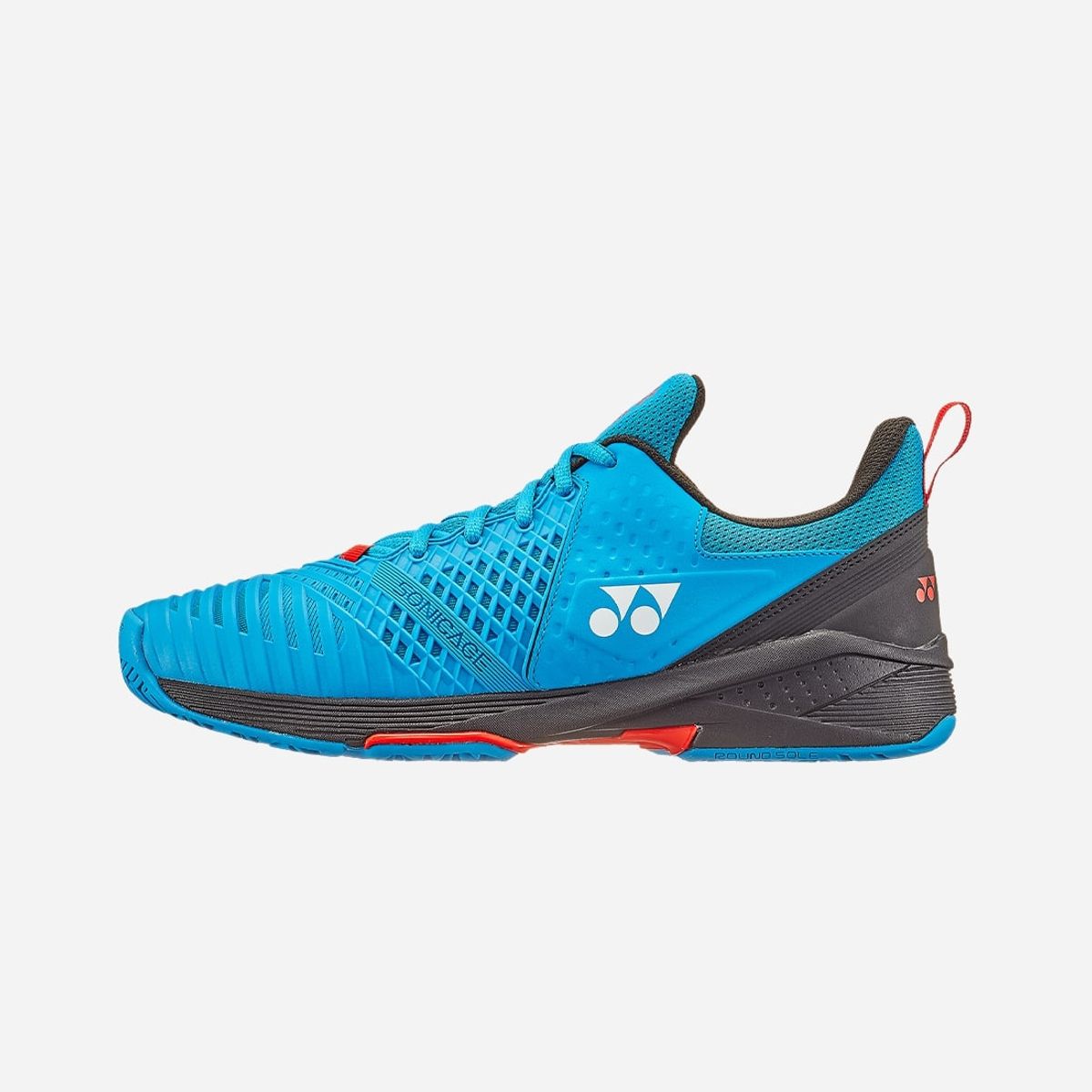 요넥스(YONEX) SHT-S3WACEX (SONICAGE 3 AC WIDE/2023) 소니케이지 3 테니스화 올 코트 블루/스모크 블루/화이트