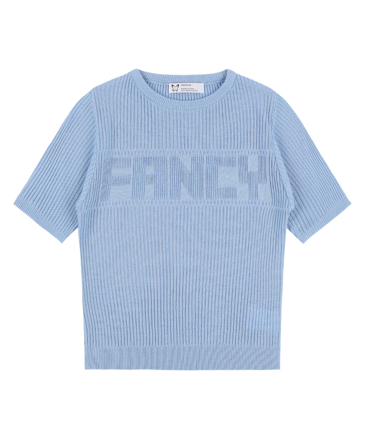 팬시클럽(FANCY CLUB) [NF] 이노센트 니트 티_(BLUE)_F24QB300