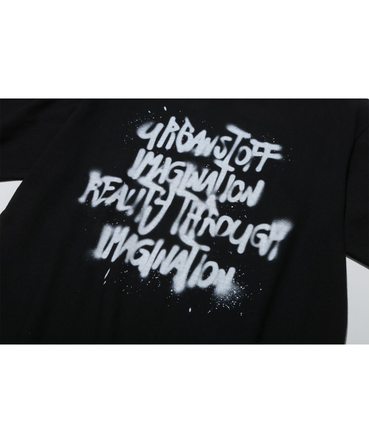 어반스터프(URBANSTOFF) 스크러블 페인트 티 (블랙)
