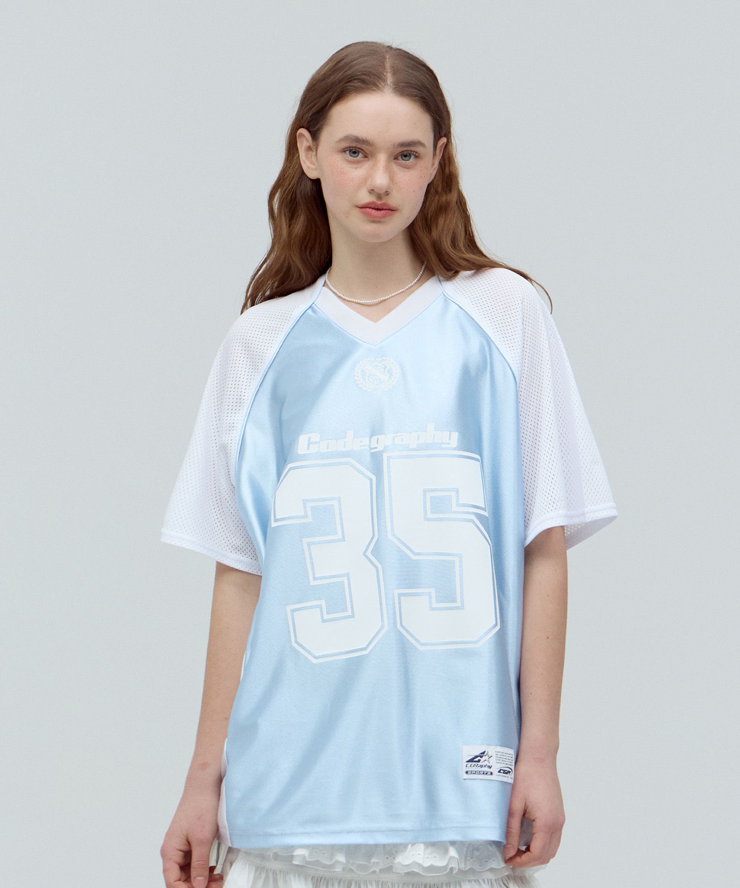 MUSINSA | Codegraphy Raglan Jersey Short Sleeve T-Shirt_Sky Blue