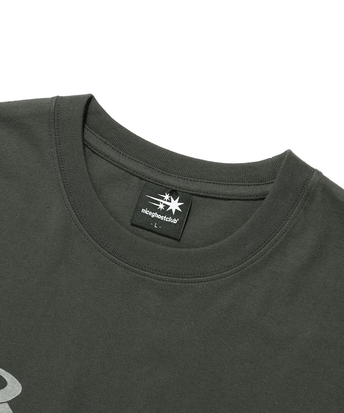 나이스고스트클럽(NICEGHOSTCLUB) DEVIL ANGEL SKELETON TEE_CHARCOAL(NG2EMUT535A)