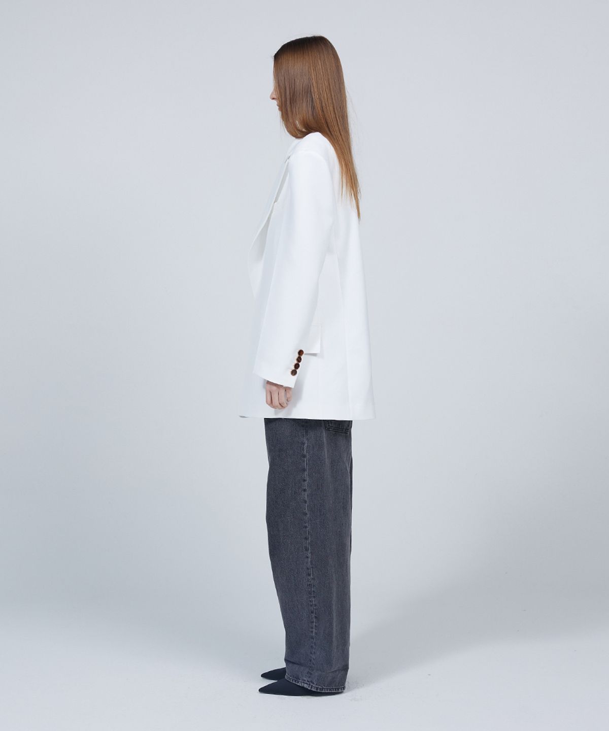 므아므(MMAM) [ESSENTIAL] Signature minimal jacket