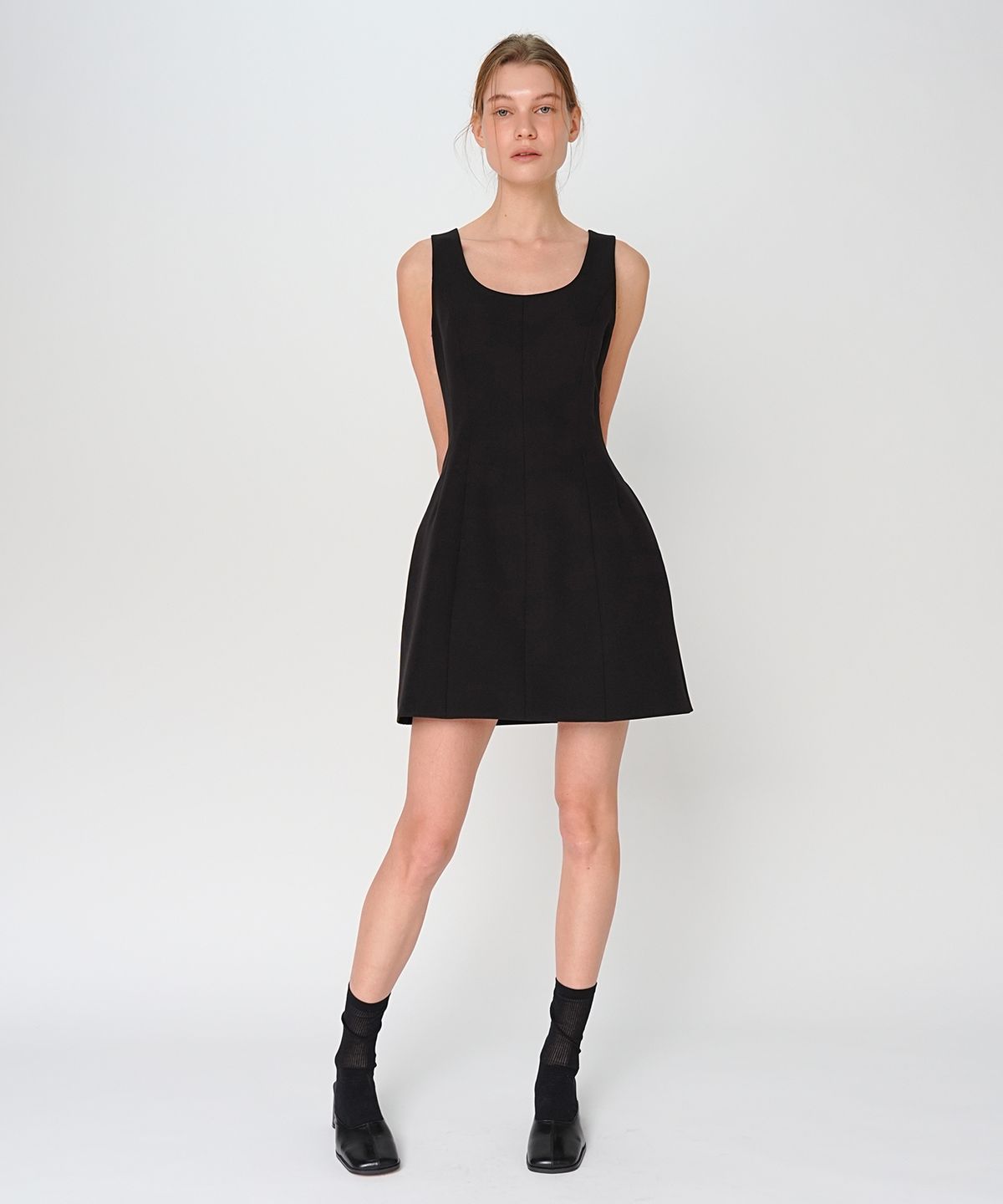 폴앤앨리스(PAUL&ALICE) MINI DRESS / BLACK