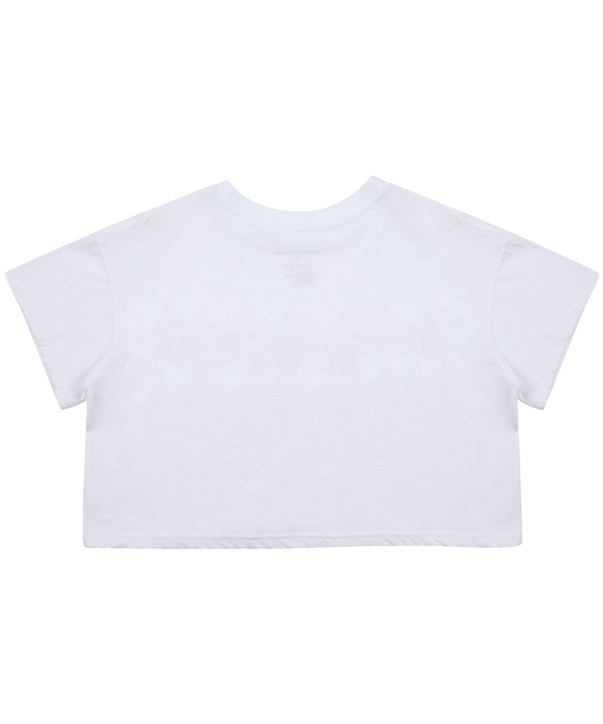 비치스앤크림(BEACHESANDCREAM) [CROP FIT]MULTI COLOR SHORT SLEEVES-WHITE