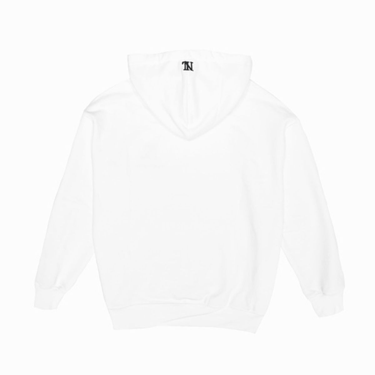 누벨르미에르(NOUVELLE LUMIERE) 시그니처 화이트 후드티 화이트와펜