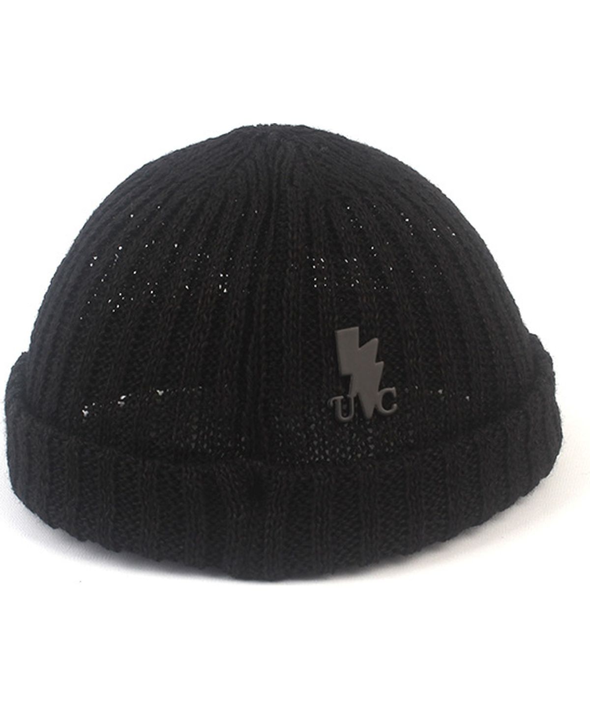 유니버셜 케미스트리(UNIVERSAL CHEMISTRY) Cool Black Knit Watch Cap 와치캡