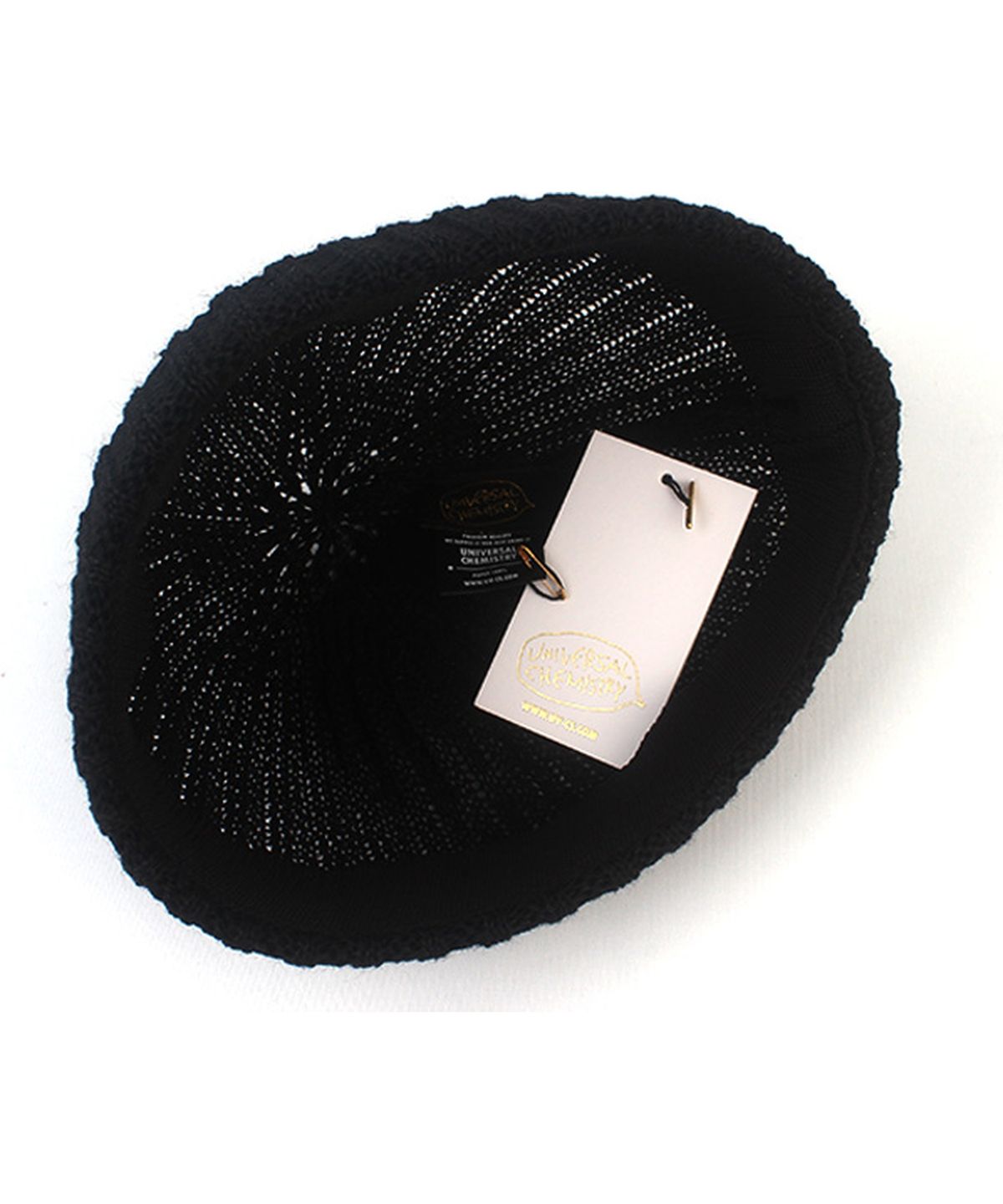유니버셜 케미스트리(UNIVERSAL CHEMISTRY) Cool Black Knit Watch Cap 와치캡