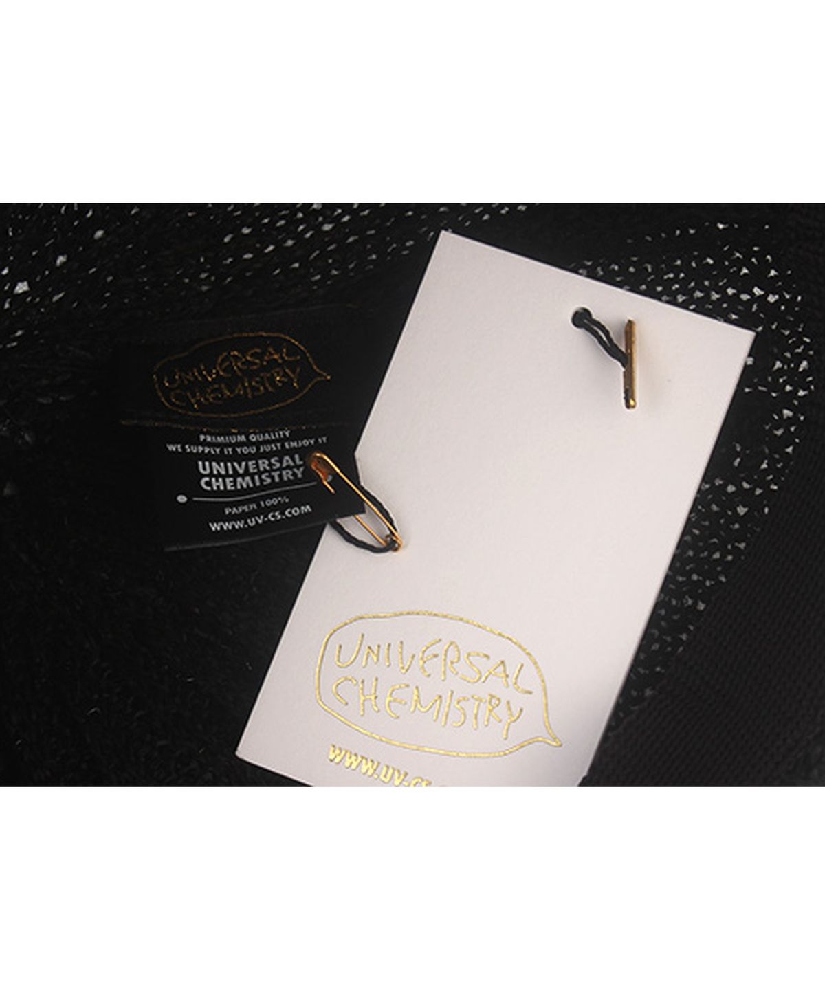 유니버셜 케미스트리(UNIVERSAL CHEMISTRY) Cool Black Knit Watch Cap 와치캡