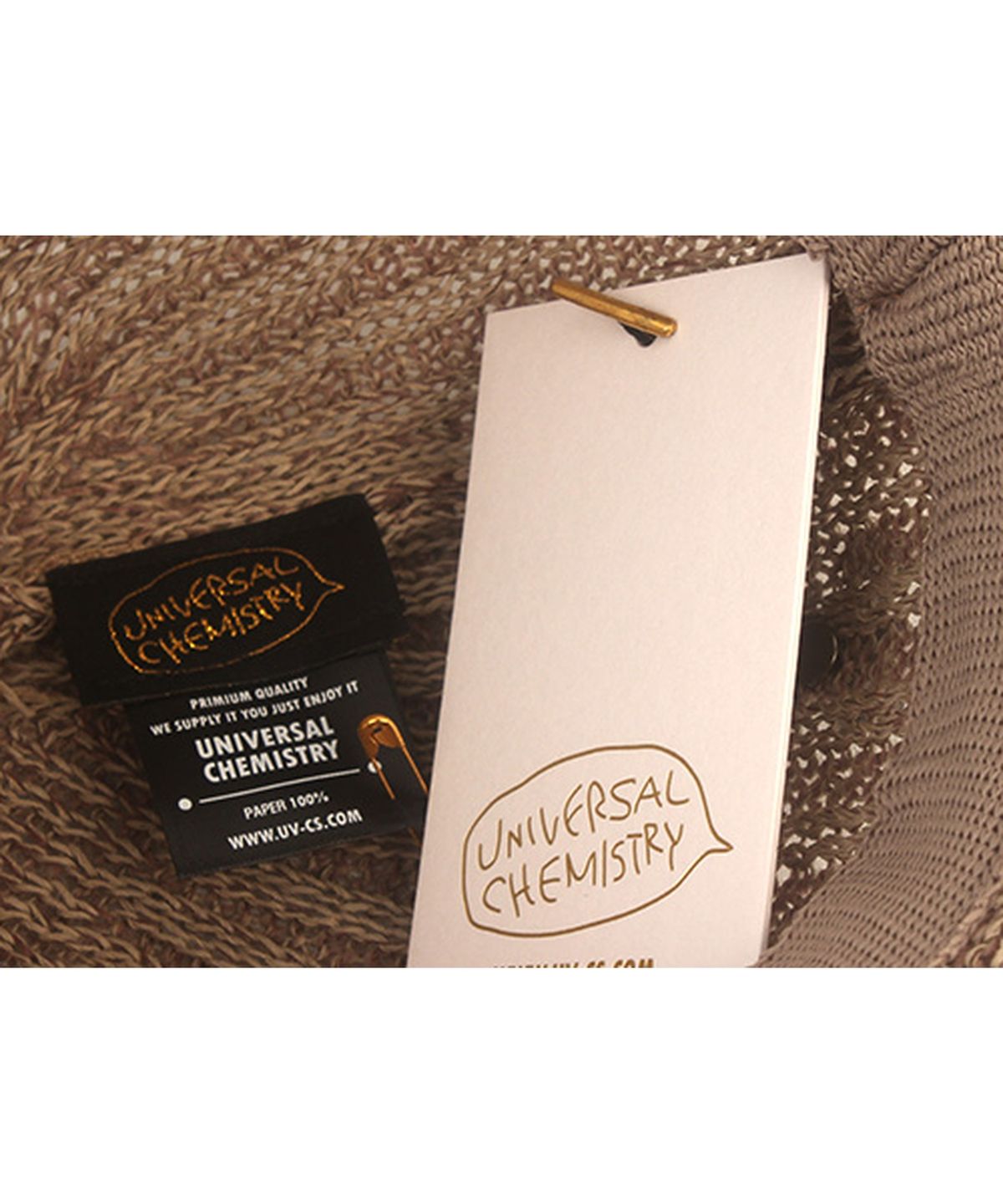 유니버셜 케미스트리(UNIVERSAL CHEMISTRY) Cool Beige Knit Watch Cap 와치캡
