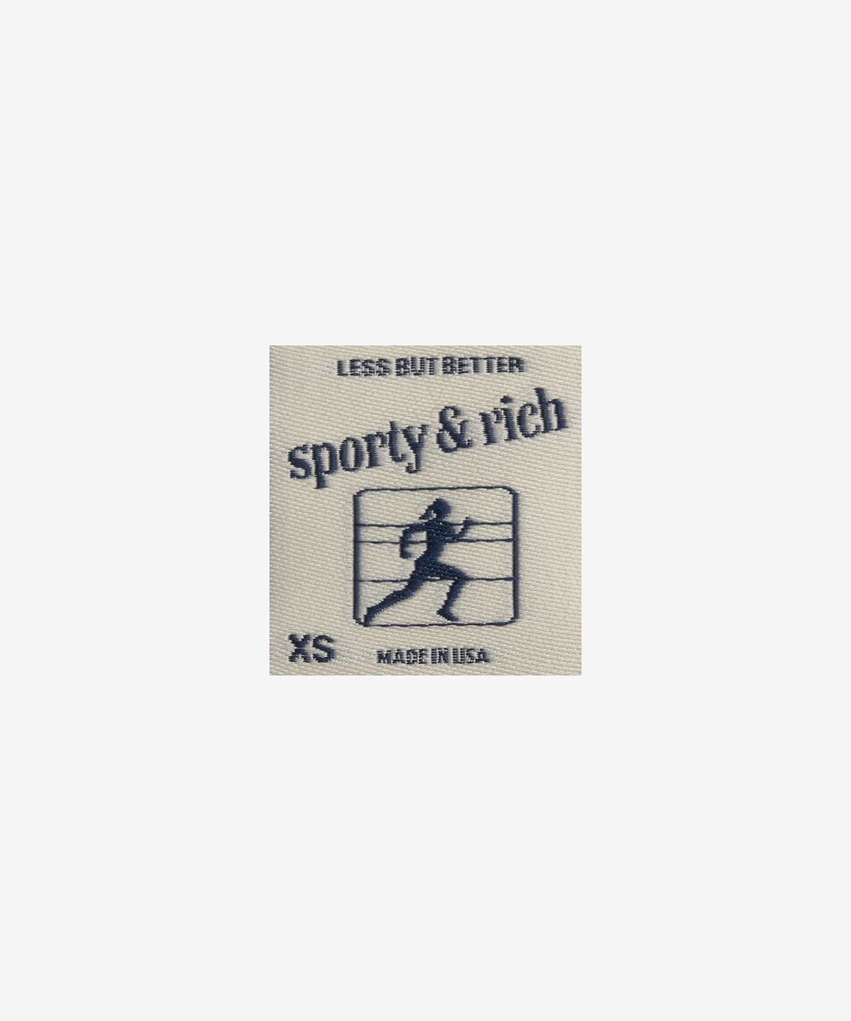 스포티앤리치(SPORTY&RICH) 헬스 앤 웰니스 로고 프린트 후드 - 헤더 그레이 / HOAW235HG