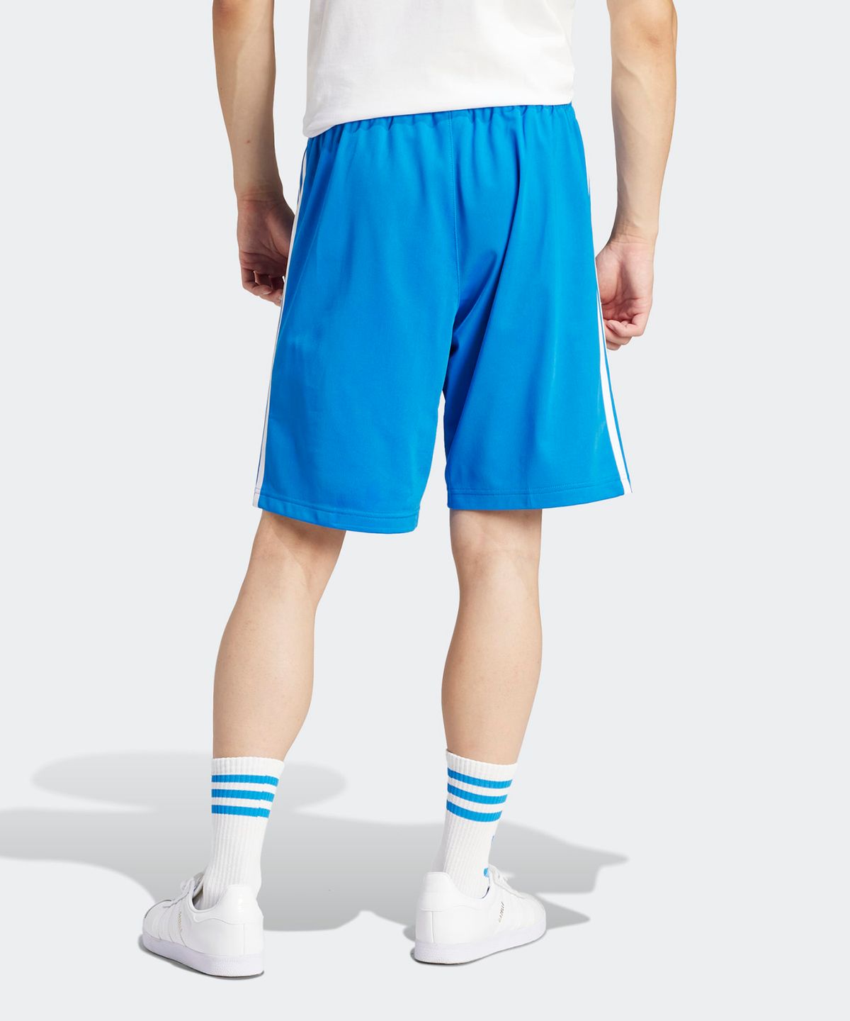 아디다스(ADIDAS) 파이어버드 숏 팬츠 - 블루:화이트 / IM9419