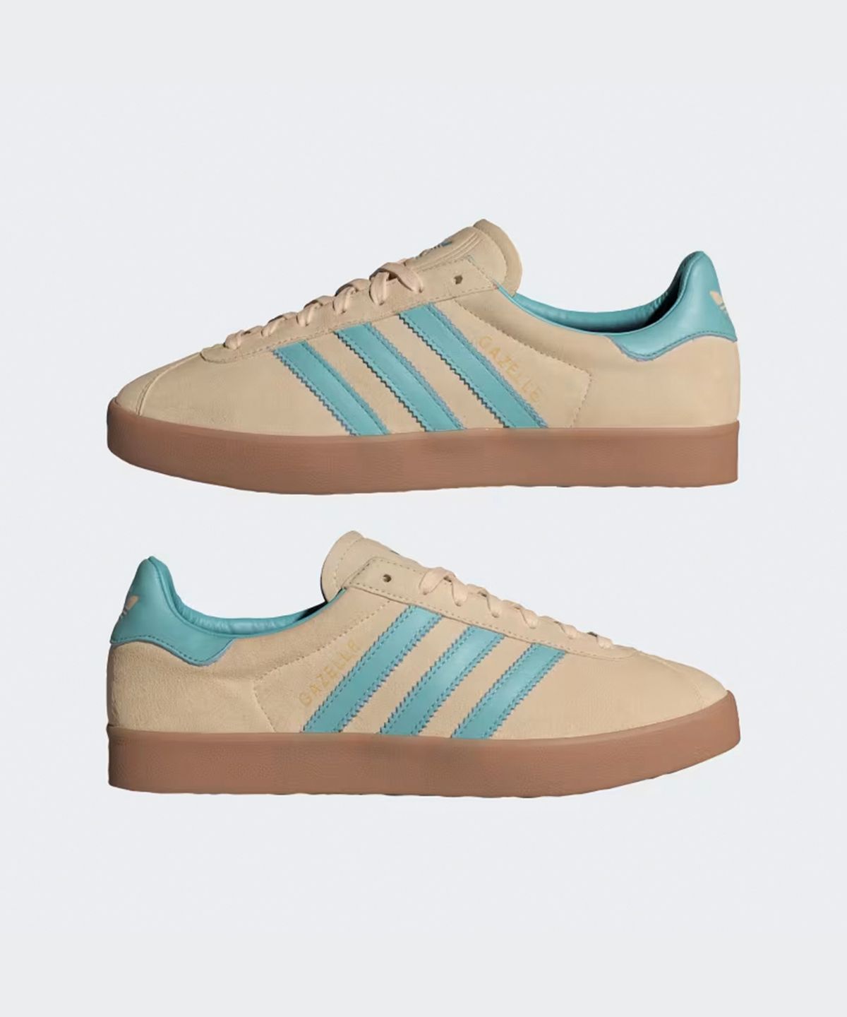 아디다스(ADIDAS) 가젤 85 - 베이지:민트 / IE3434