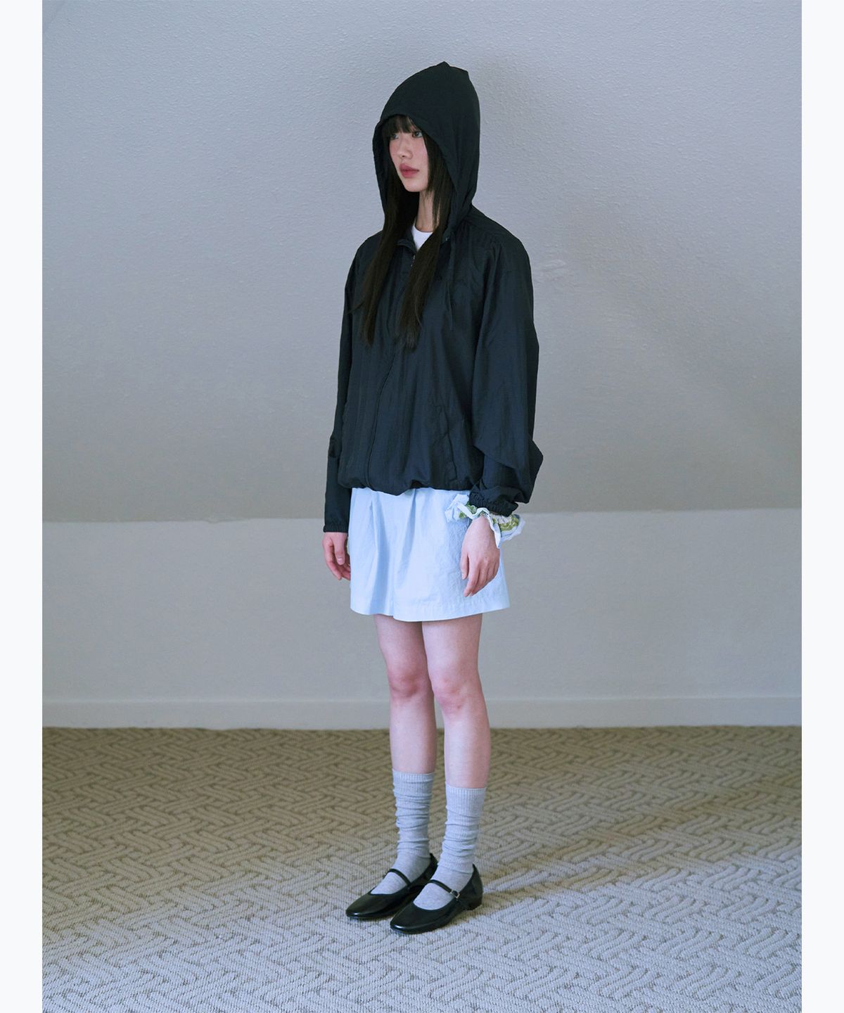 에프에이디(FAD) 윈드블록 자켓(네이비)