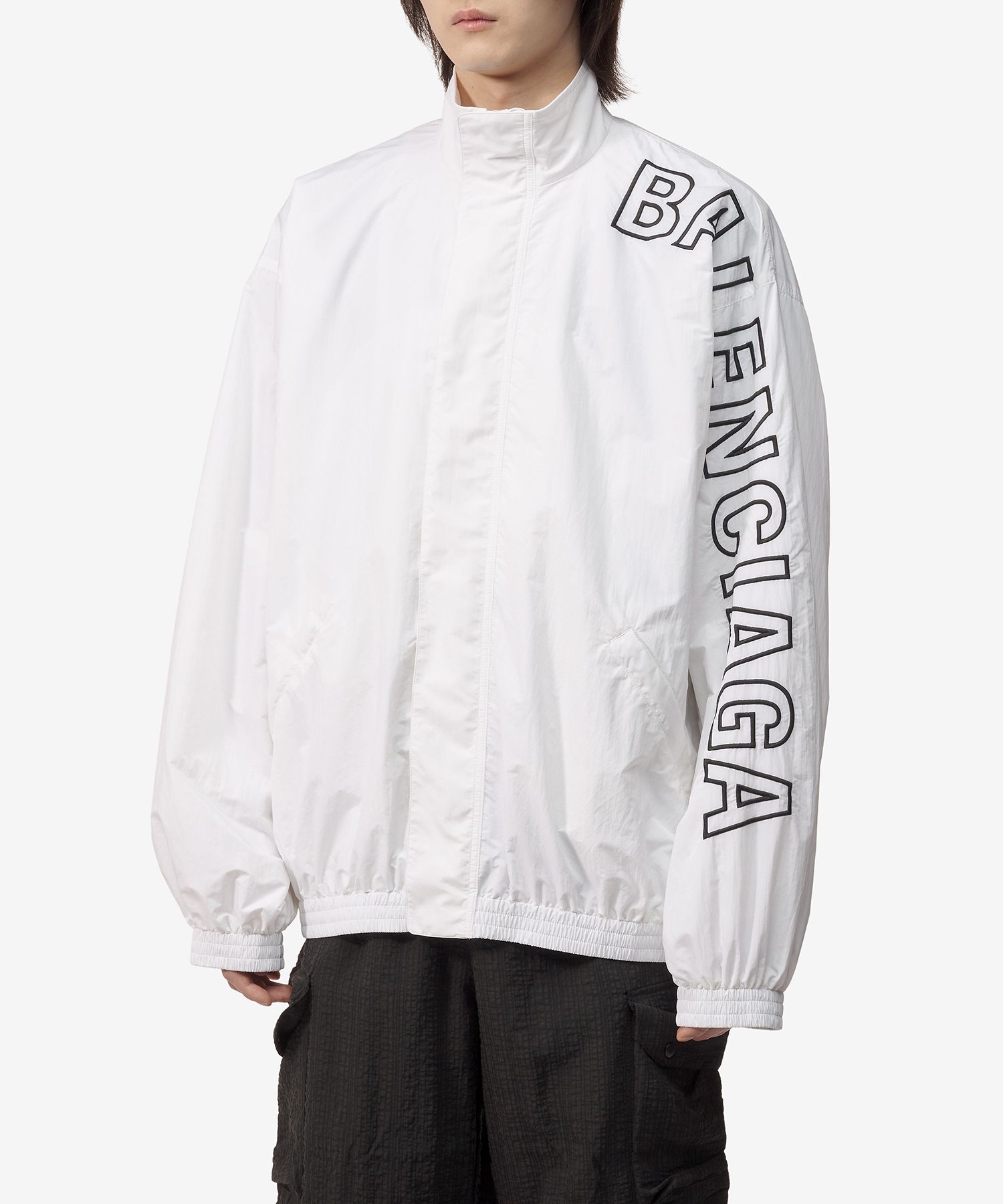 MUSINSA | BALENCIAGA Tracksuit Jacket - White / 768920TNO799000