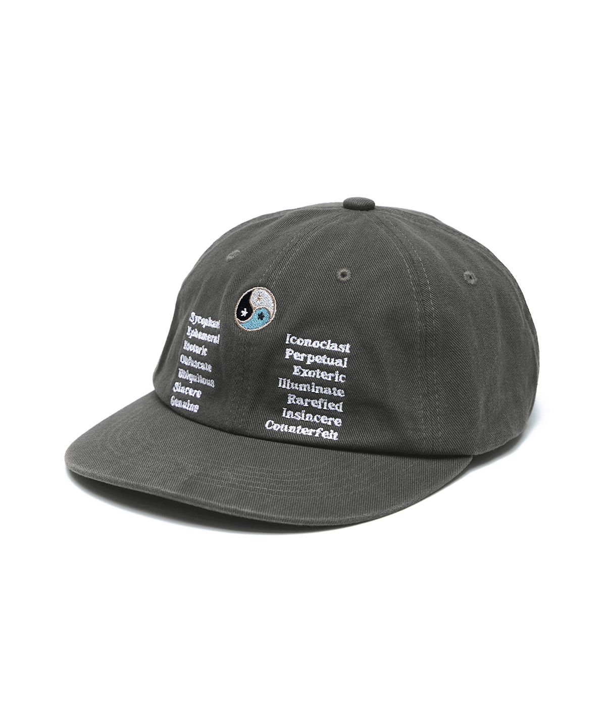 패슬(FASTLE) Yin Yang Washed Cap Charcoal