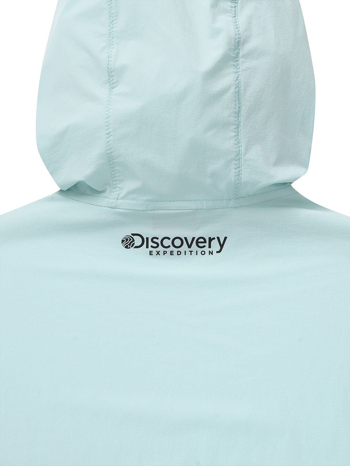 디스커버리 익스페디션(DISCOVERY EXPEDITION) 우븐 폴튼 반팔 후디드 아노락 (EMERALD GREEN)
