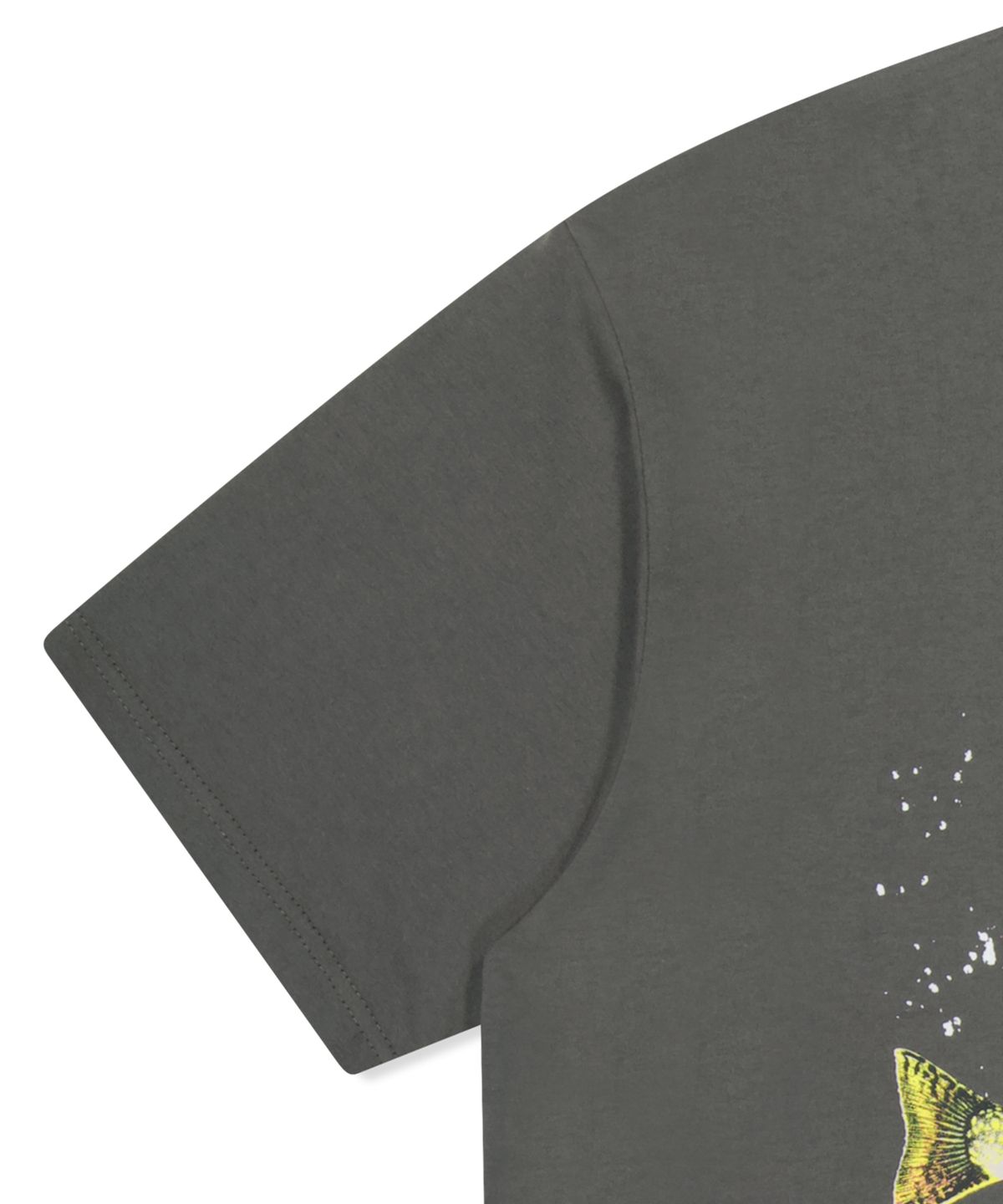 예스아이씨(YESEYESEE) Y.E.S Fishes Tee Dark Grey