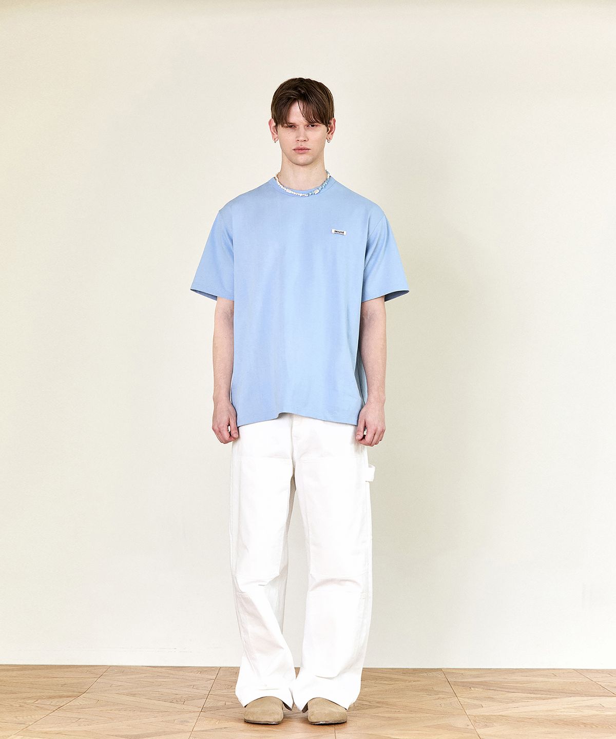 호이테(HEUTE) HEUTE T-SHIRTS (BLUE)