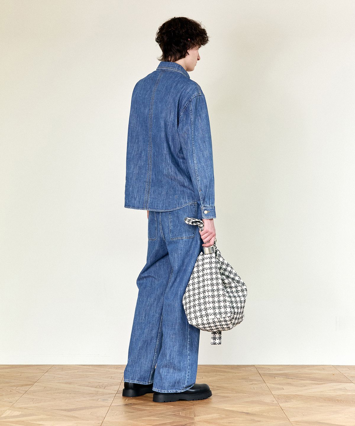 호이테(HEUTE) HEUTE HENRY WIDE DENIM (BLUE)